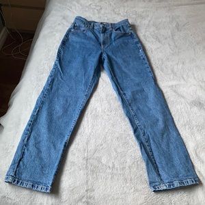 Garage denim pants